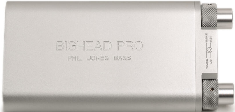 Photo meines <q>Phil Jones Bass Bighead Pro HA-2.png</q> Akku-Verstärkers